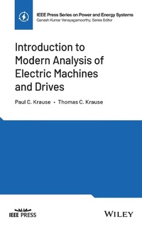 Enlarge image Cover: Introduction to Modern Analysis of Electric Machin es and Drives - Wiley-Blackwell