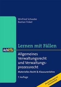Abbildung von: Allgemeines Verwaltungsrecht und Verwaltungsprozessrecht - Boorberg