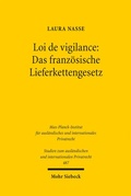 Cover: Loi de vigilance: Das franz&ouml;sische Lieferkettengesetz - Mohr Siebeck
