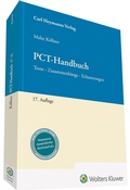 Cover: PCT-Handbuch - Carl Heymanns Verlag
