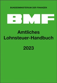 Abbildung von: Amtliches Lohnsteuer-Handbuch 2023 - NWB