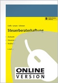 Cover: Steuerberaterhaftung - Online - NWB