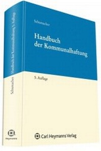 Enlarge image Cover: Handbuch der Kommunalhaftung - Carl Heymanns Verlag