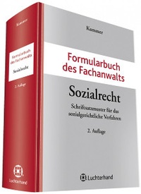 Abbildung von: Formularbuch des Fachanwalts Sozialrecht - Luchterhand