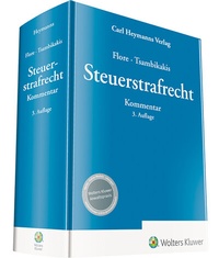 Abbildung von: Steuerstrafrecht Kommentar - Carl Heymanns Verlag