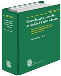Abbildung von: Dienstrecht für Schulen in Bayern - Carl Link Verlag