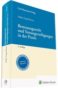 Cover: Betreuungsrecht und Vorsorgeverf&uuml;gungen in der Praxis - Carl Heymanns Verlag