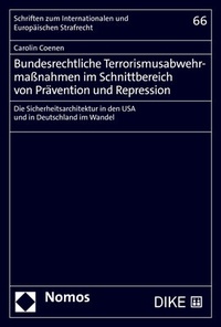 Abbildung von: Bundesrechtliche Terrorismusabwehrmaßnahmen im Schnittbereich von Prävention und Repression - Nomos