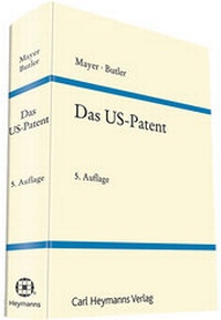 Abbildung von: Das US-Patent - Carl Heymanns Verlag