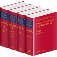 Abbildung von: Kölner Kommentar zum Kartellrecht - Carl Heymanns Verlag