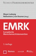 Cover: EMRK Europ&auml;ische Menschenrechtskonvention - Nomos