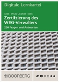 Cover: Zertifizierung des WEG-Verwalters - Boorberg