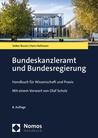 Abbildung von: Bundeskanzleramt und Bundesregierung - Nomos