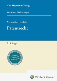 Abbildung von: Patentrecht - Carl Heymanns Verlag