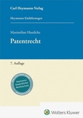 Cover: Patentrecht - Carl Heymanns Verlag