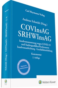 Abbildung von: COVInsAG - SRHWInsAG - Carl Heymanns Verlag