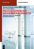 Cover: Praxishandbuch Gewerberaummiete - De Gruyter