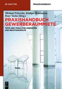 Enlarge image Cover: Praxishandbuch Gewerberaummiete - De Gruyter
