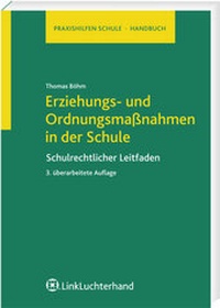 Abbildung von: Erziehungs- und Ordnungsmaßnahmen in der Schule - Luchterhand