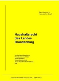 Abbildung von: Haushaltsrecht des Landes Brandenburg - Verlag Müskens-Donath
