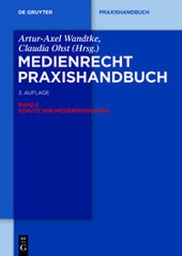 Abbildung von: Medienrecht - De Gruyter