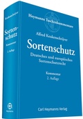 Cover: Sortenschutz - Carl Heymanns Verlag