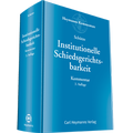 Cover: Institutionelle Schiedsgerichtsbarkeit - Carl Heymanns Verlag