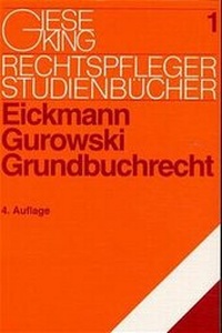 Enlarge image Cover: Grundbuchrecht - Gieseking