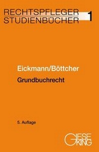 Enlarge image Cover: Grundbuchrecht - Gieseking