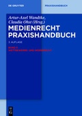 Cover: Medienrecht - De Gruyter