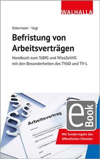 Abbildung von: Befristung von Arbeitsverträgen - Walhalla