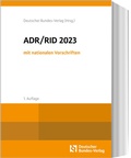 Abbildung von: ADR / RID 2023 mit nationalen Vorschriften - Deutscher Bundes-Verlag
