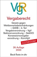 Cover: Vergaberecht: VgR - dtv
