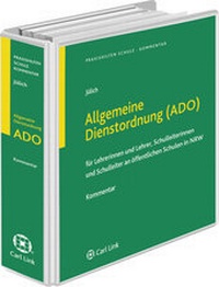 Abbildung von: Allgemeine Dienstordnung (ADO) Nordrhein-Westfalen - Carl Link Verlag