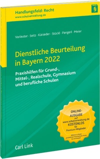 Abbildung von: Dienstliche Beurteilung in Bayern 2022 - Carl Link Verlag