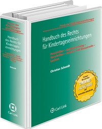 Abbildung von: Handbuch des Rechts für Kindertageseinrichtungen - Carl Link Verlag