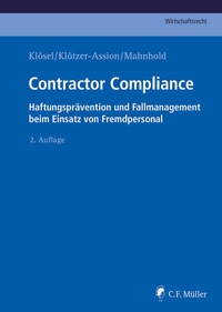 Enlarge image Cover: Contractor Compliance - C.F. Müller