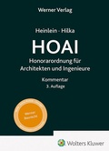 Cover: HOAI: Honorarordnung f&uuml;r Architekten und Ingenieure - Werner