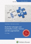 Cover: Recht f&uuml;r Leitungen und Fachkr&auml;fte in Kitas, Heimen und der Jugendarbeit - Carl Link Verlag