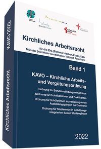 Abbildung von: Kirchliches Arbeitsrecht, Band 1 - KAVO - Luchterhand