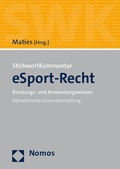 Abbildung von: StichwortKommentar eSport-Recht - Nomos