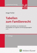 Cover: Tabellen zum Familienrecht - Luchterhand