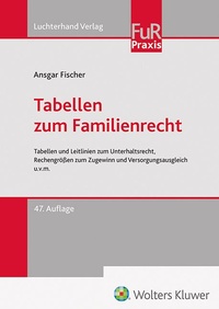 Enlarge image Cover: Tabellen zum Familienrecht - Luchterhand