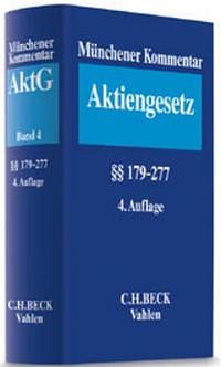 Abbildung von: Münchener Kommentar zum Aktiengesetz: AktG - C.H.BECK
