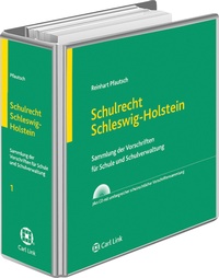 Abbildung von: Schulrecht Schleswig-Holstein - Luchterhand