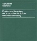 Abbildung von: Schulrecht Saarland - Luchterhand