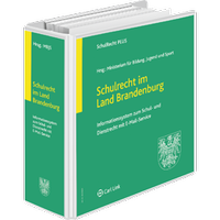 Abbildung von: Schulrecht im Land Brandenburg - Carl Link Verlag