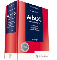 Abbildung von: Arbeitsgerichtsgesetz: ArbGG - Luchterhand