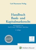 Abbildung von: Handbuch Bank- und Kapitalmarktrecht - Carl Heymanns Verlag