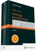 Cover: Nachtr&auml;ge beim Bauvertrag - Werner